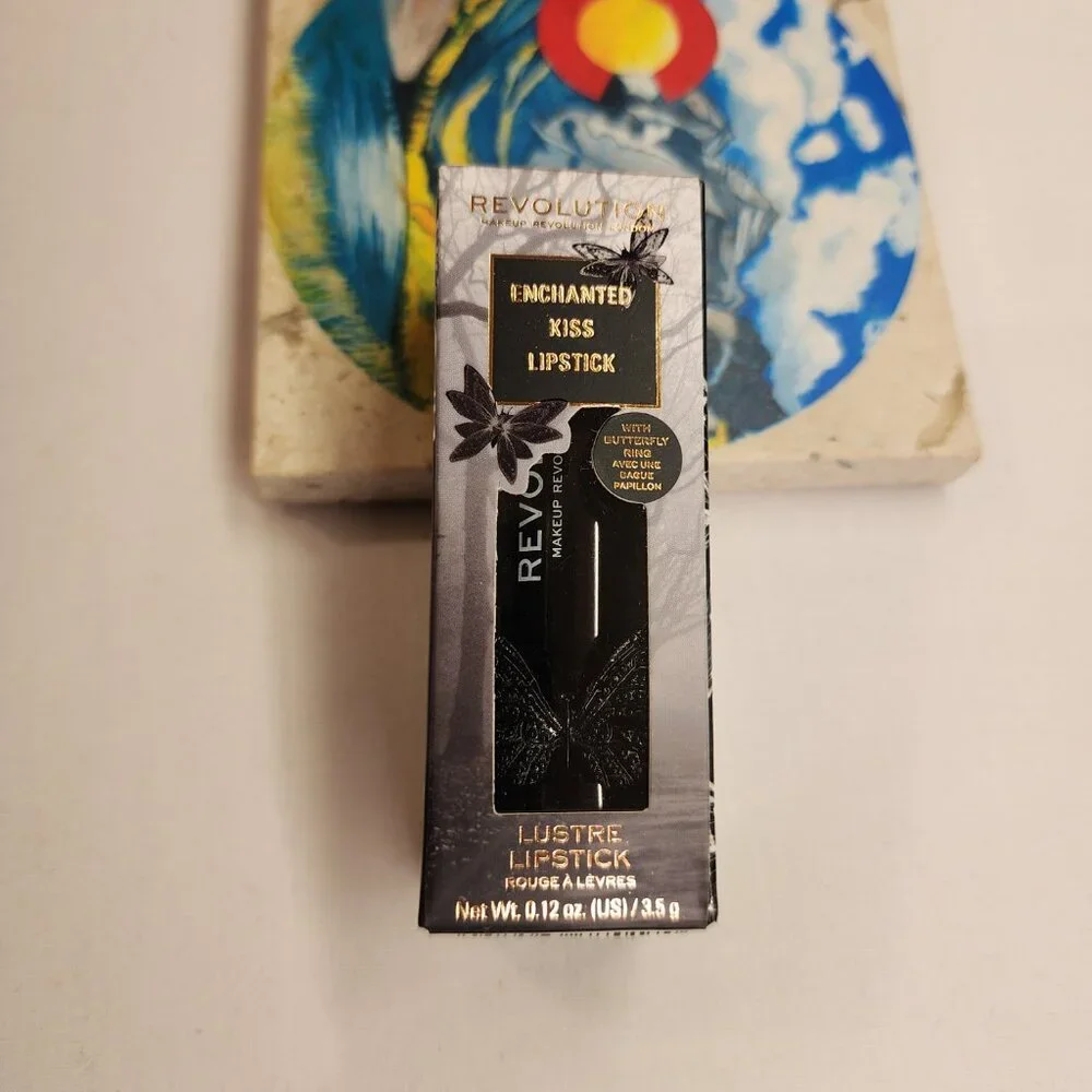 RETIRED Makeup Revolution Enchanted Kiss Lipstick - Black